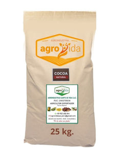 Polvo de Cacao Natural Saco por 25kg