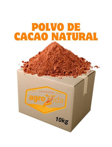 Polvo de Cacao Natural Caja por 10kg