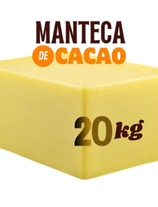 Manteca de Cacao Caja x 20kg