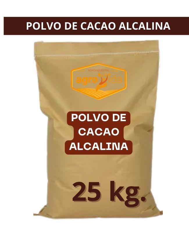 Polvo de Cacao Alcalina Saco por 25kg